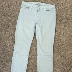 Michael Kors Pale Blue Izzy Skinny Jeans Size 6